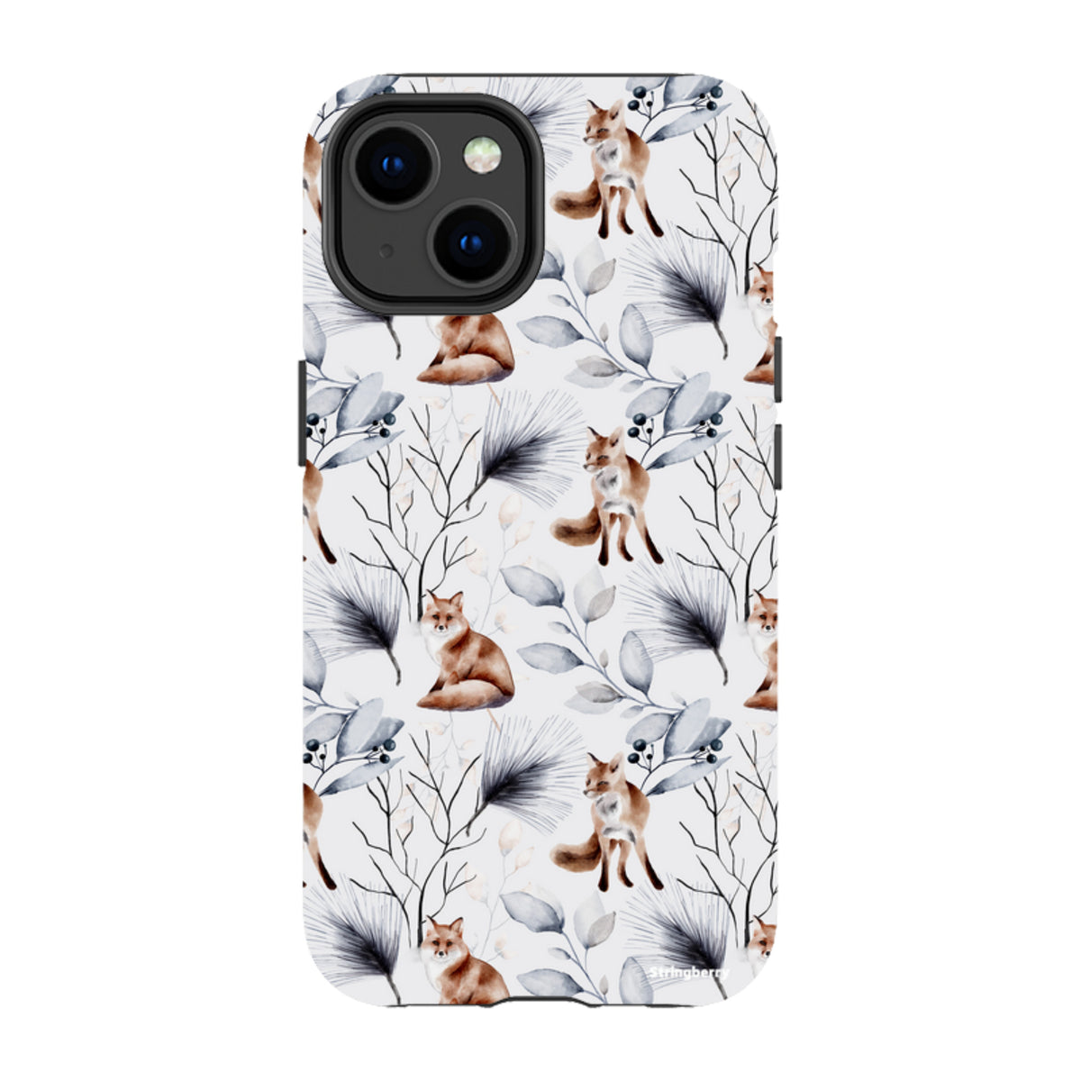 iPhone Tough Case - Foxy Xmas II