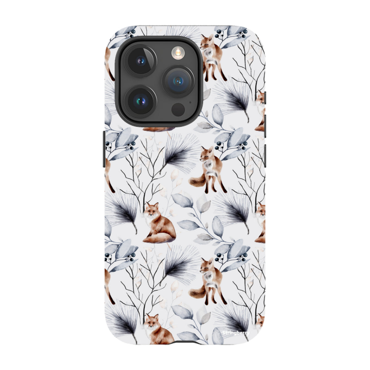 iPhone Tough Case - Foxy Xmas II