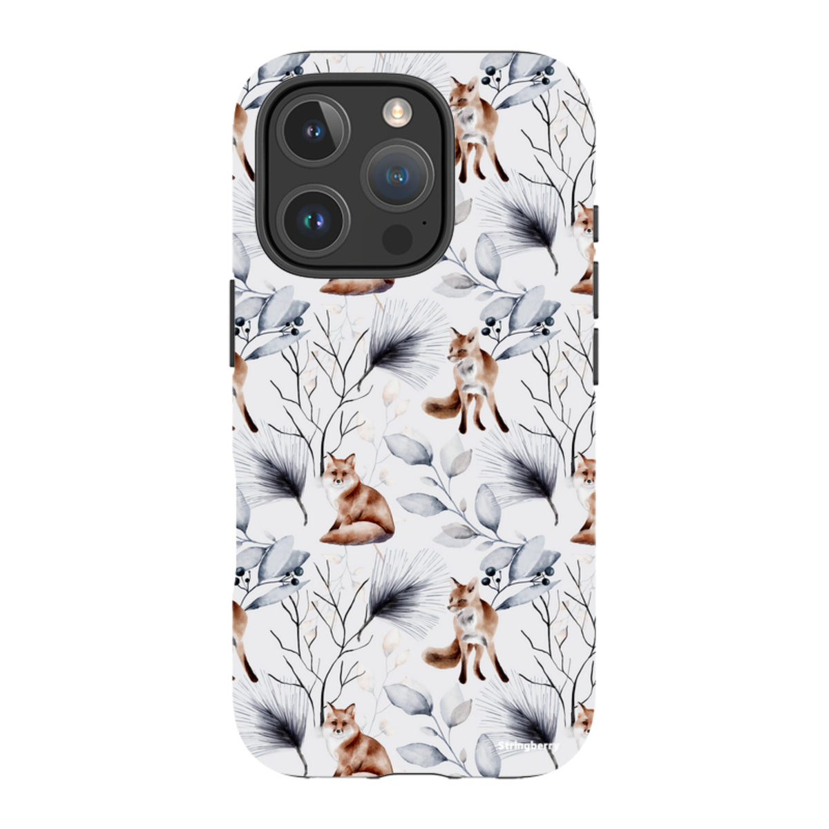 iPhone Tough Case - Foxy Xmas II
