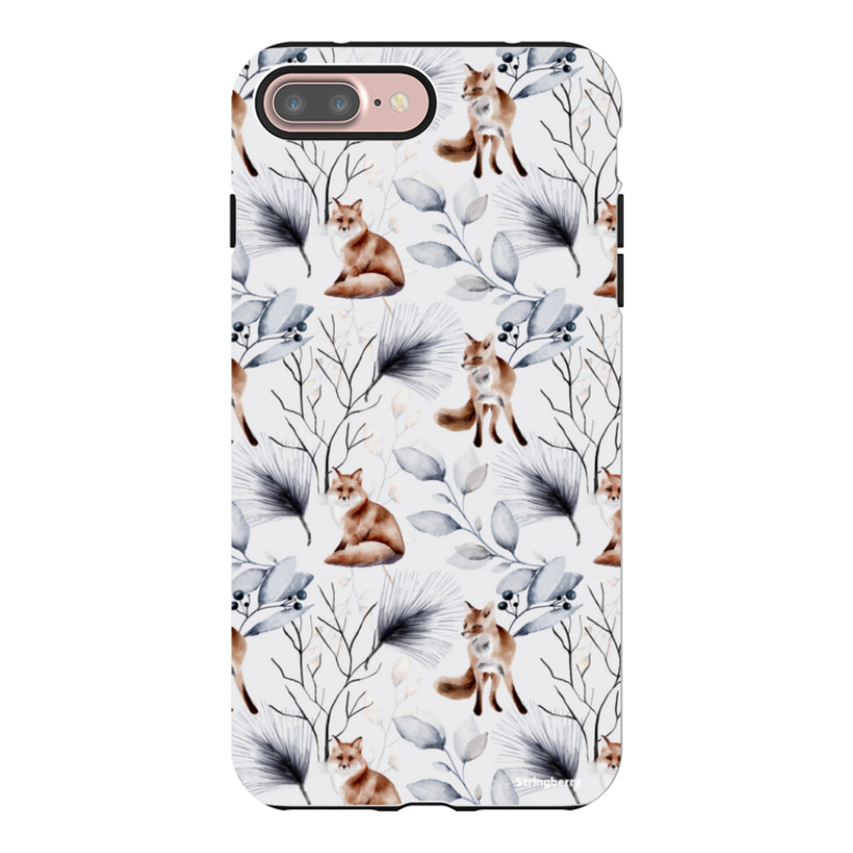 iPhone Tough Case - Foxy Xmas II