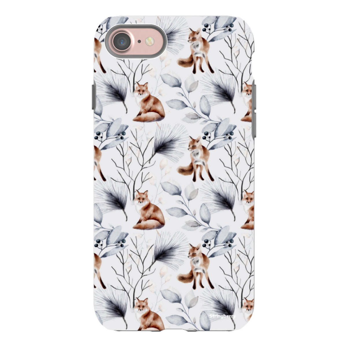 iPhone Tough Case - Foxy Xmas II