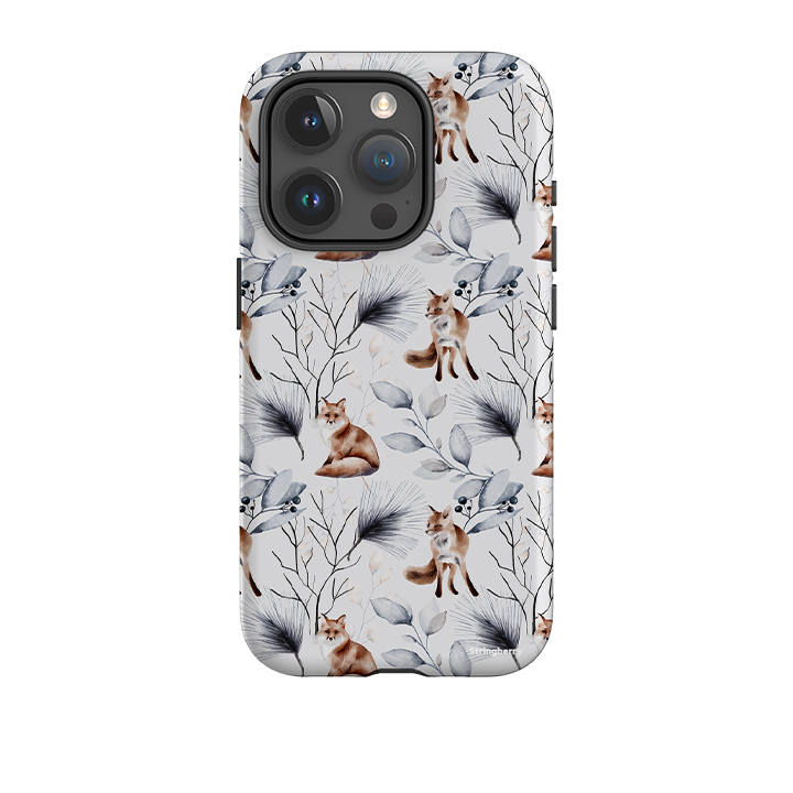 iPhone Tough Case - Foxy Xmas II