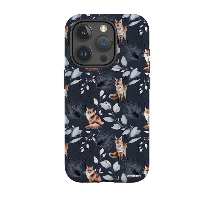 iPhone Tough Case - Foxy Xmas