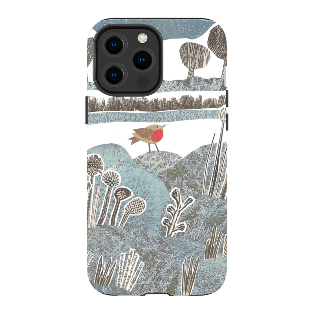 iPhone Tough Case - Frost Robin By Jane Robbins