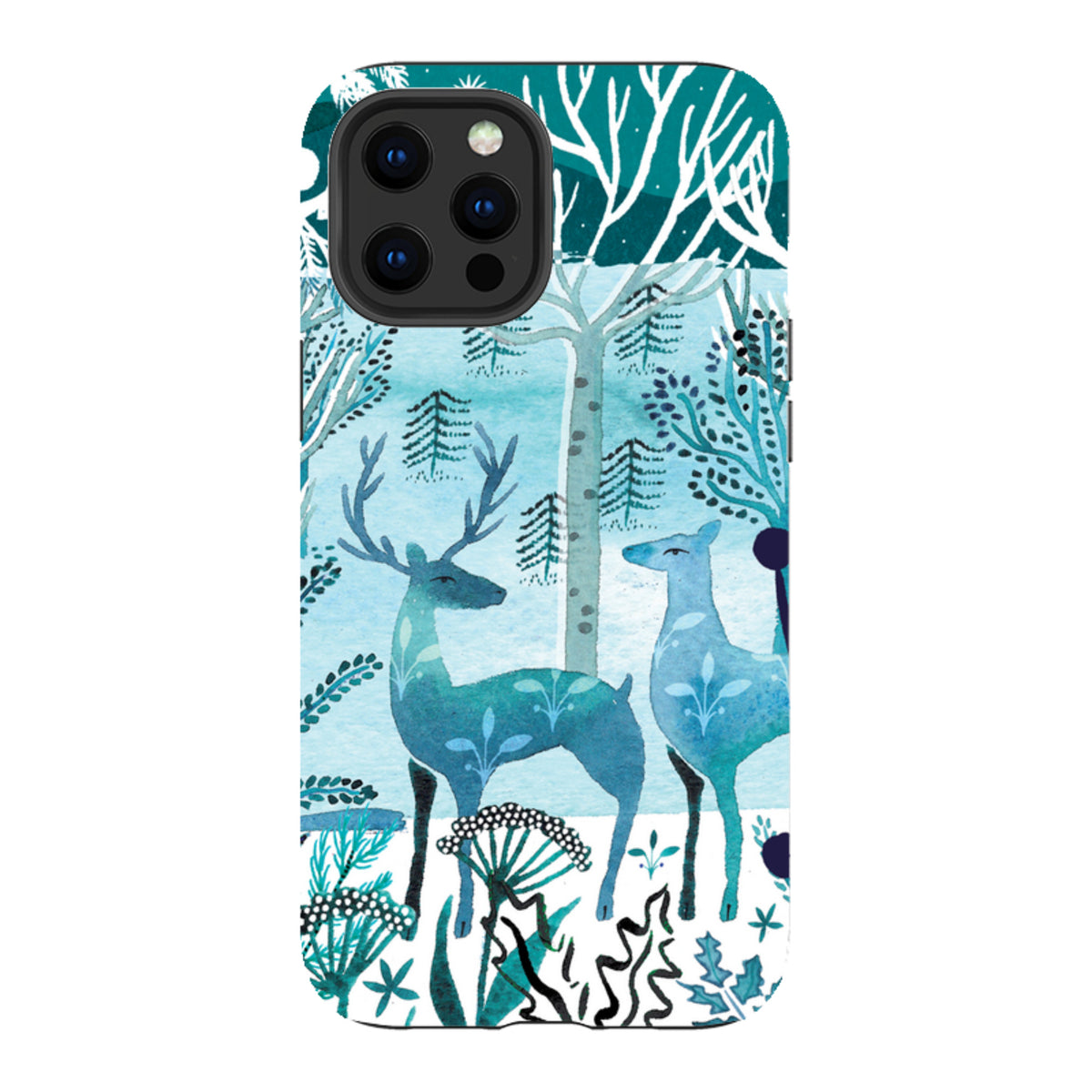 iPhone Tough Case - Frosted Branches By Emma Frances Grant
