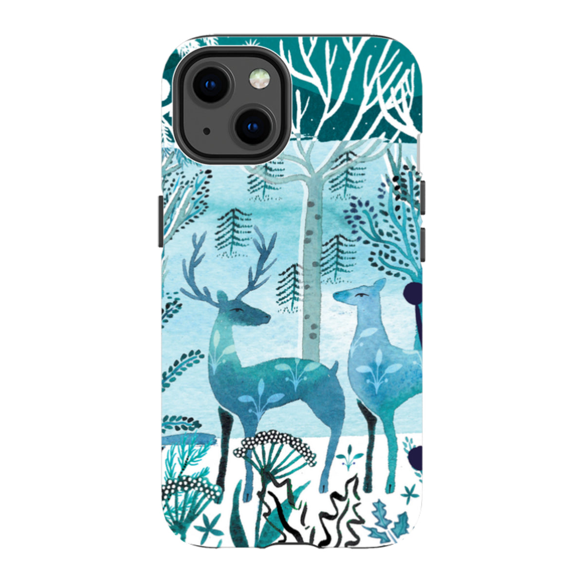 iPhone Tough Case - Frosted Branches By Emma Frances Grant