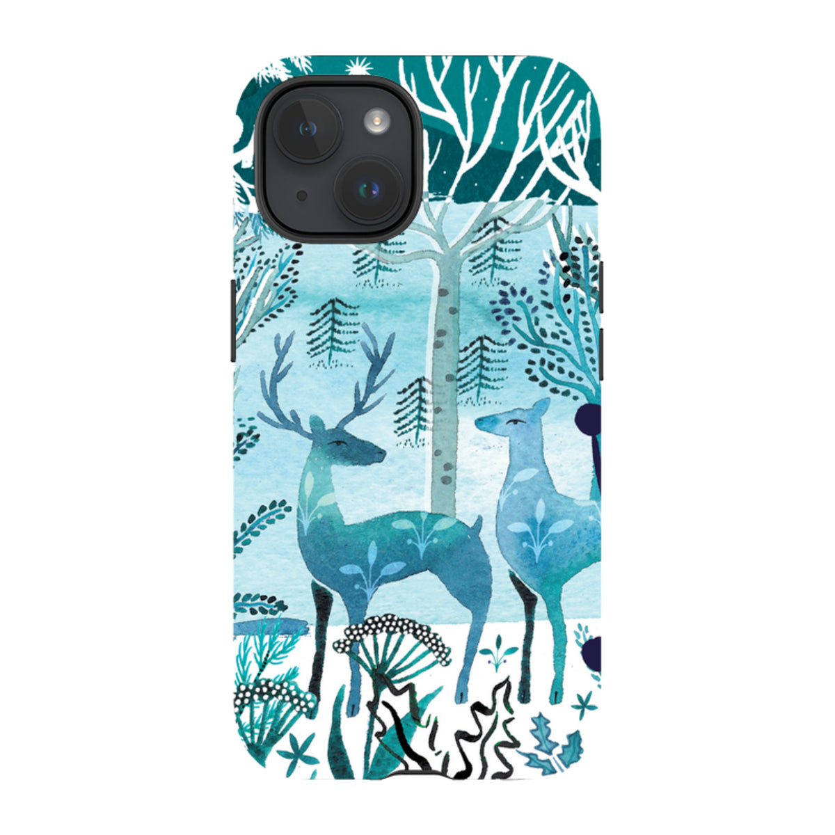iPhone Tough Case - Frosted Branches By Emma Frances Grant