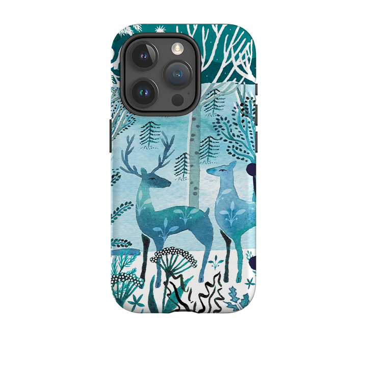 iPhone Tough Case - Frosted Branches By Emma Frances Grant