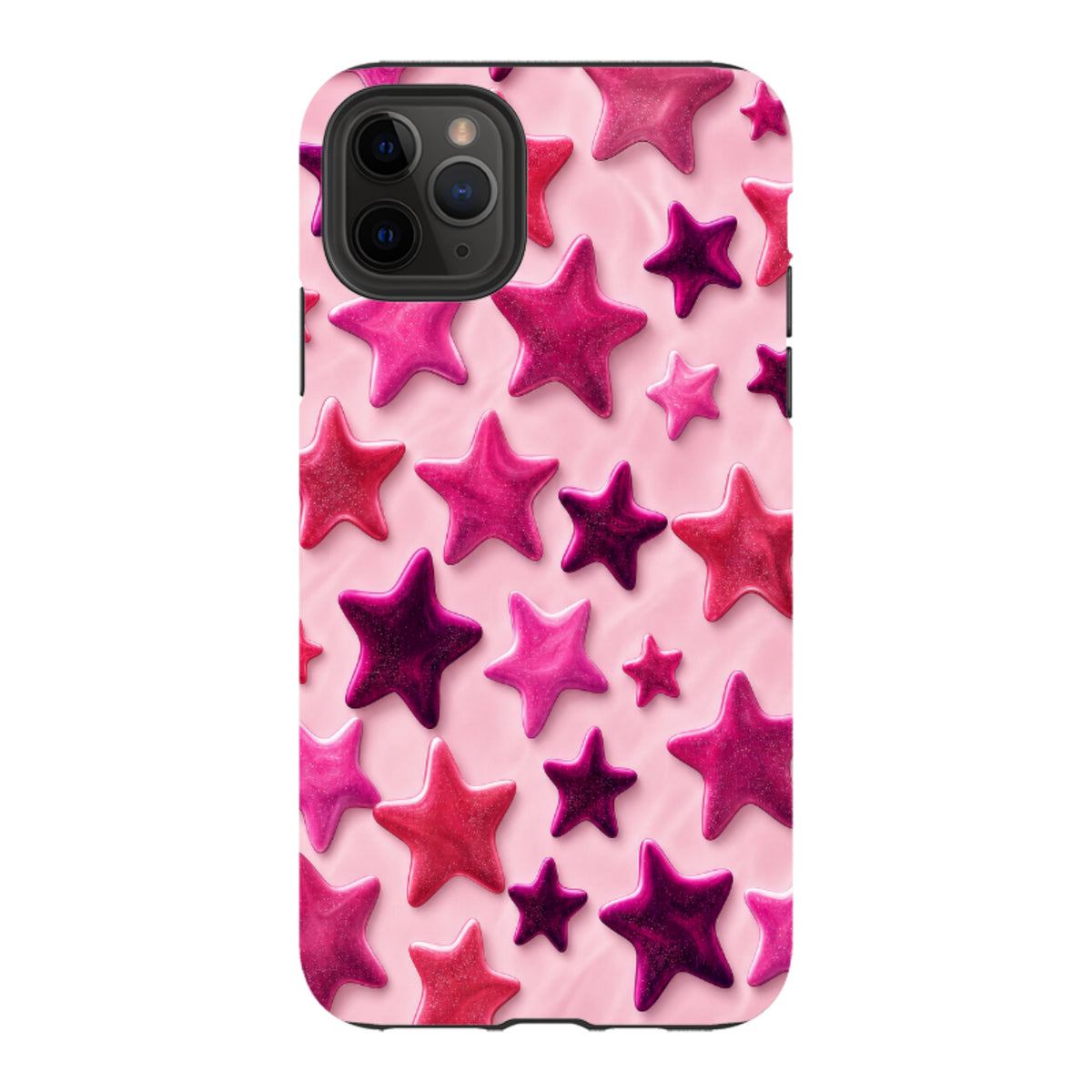 iPhone Tough Case - Fuchsia Star