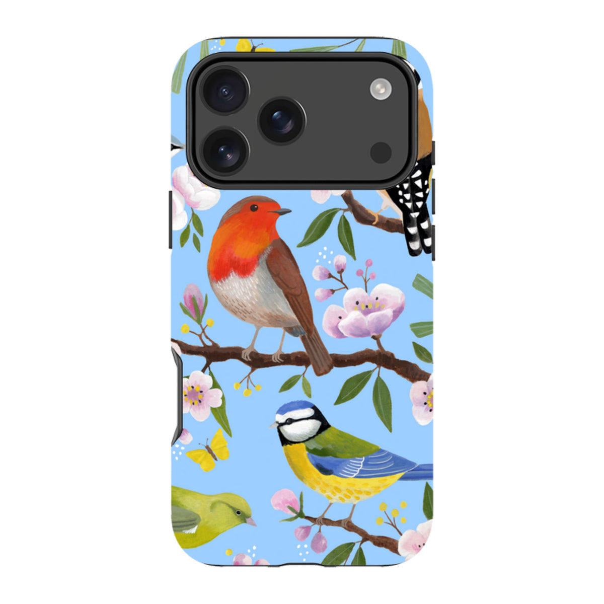 iPhone Tough Case - Garden Birds By Bex Parkin