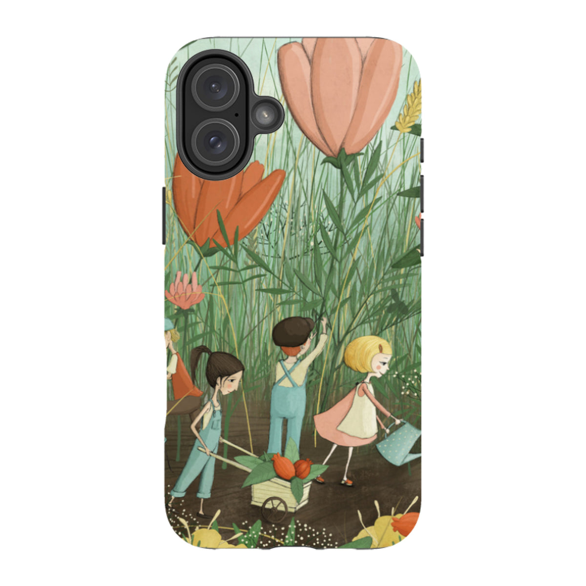 iPhone Tough Case - Garden Day By Maja Lindberg