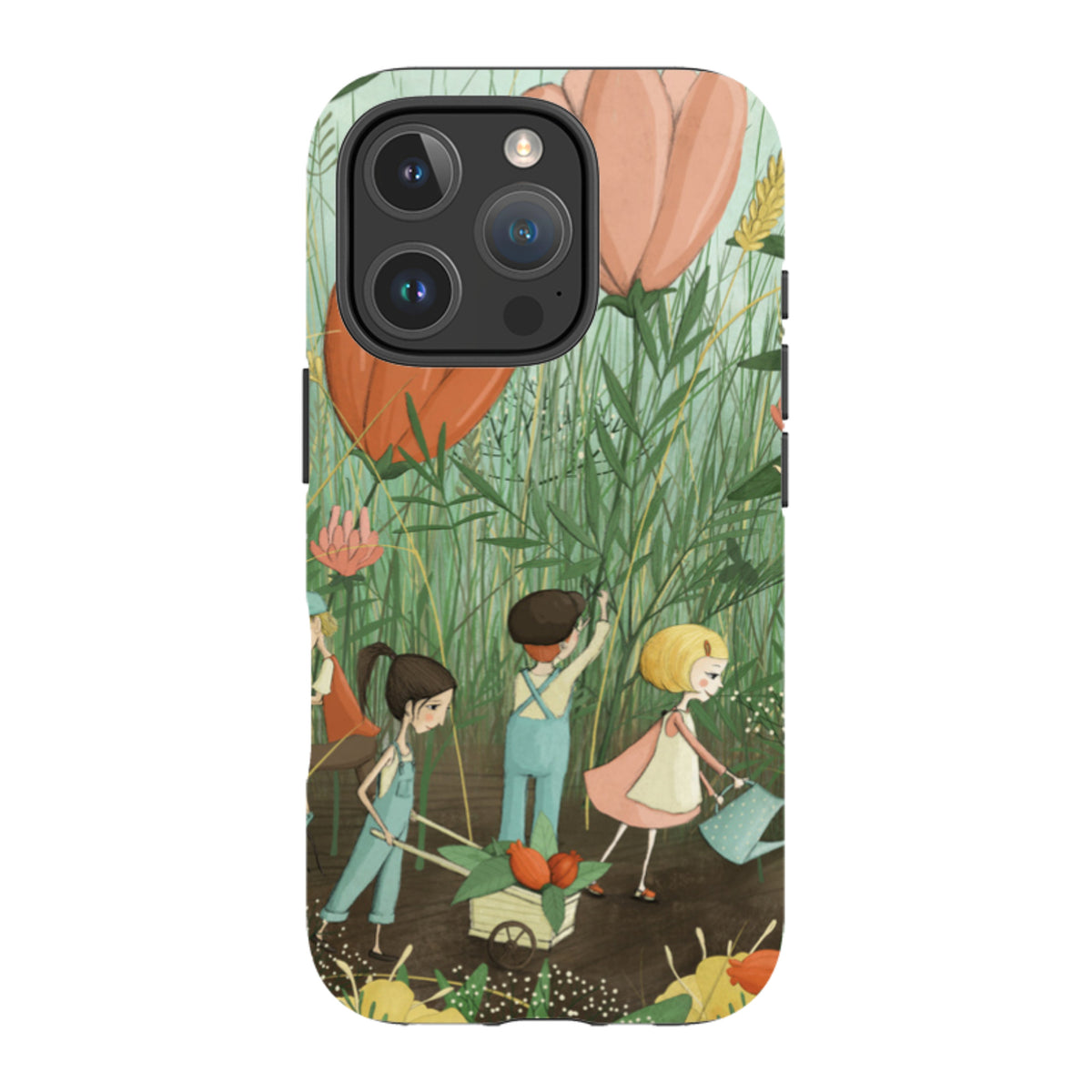 iPhone Tough Case - Garden Day By Maja Lindberg