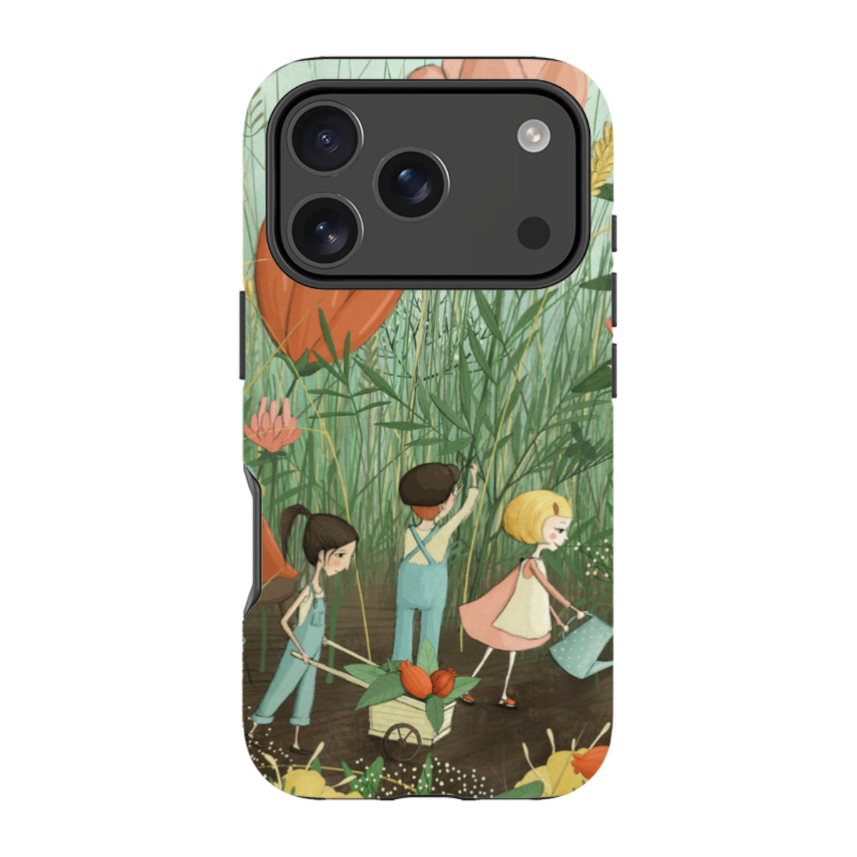 iPhone Tough Case - Garden Day By Maja Lindberg