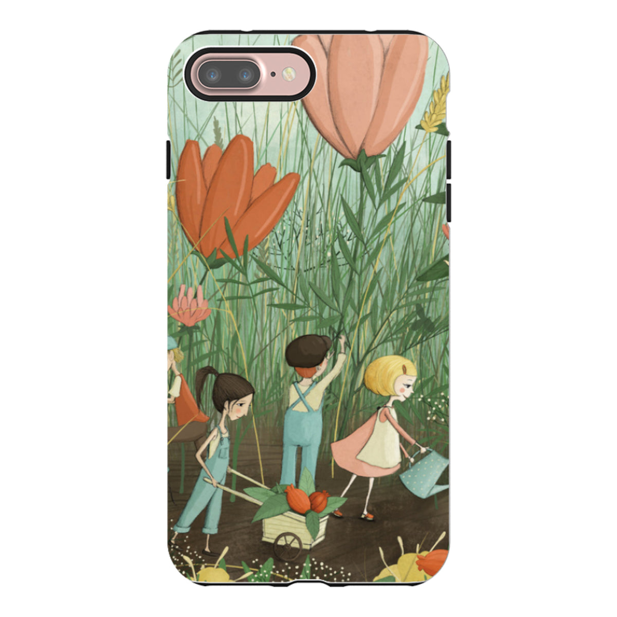 iPhone Tough Case - Garden Day By Maja Lindberg