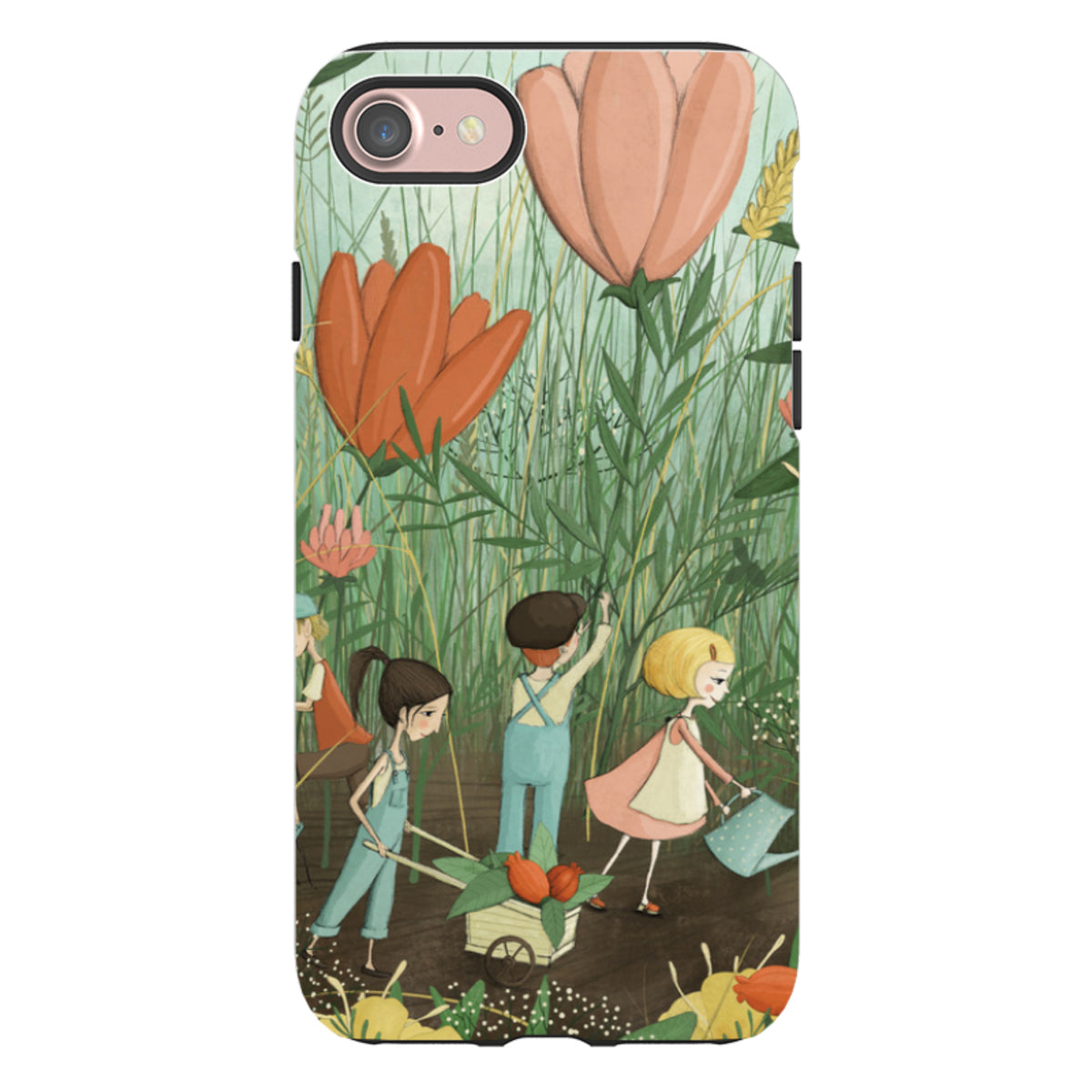 iPhone Tough Case - Garden Day By Maja Lindberg