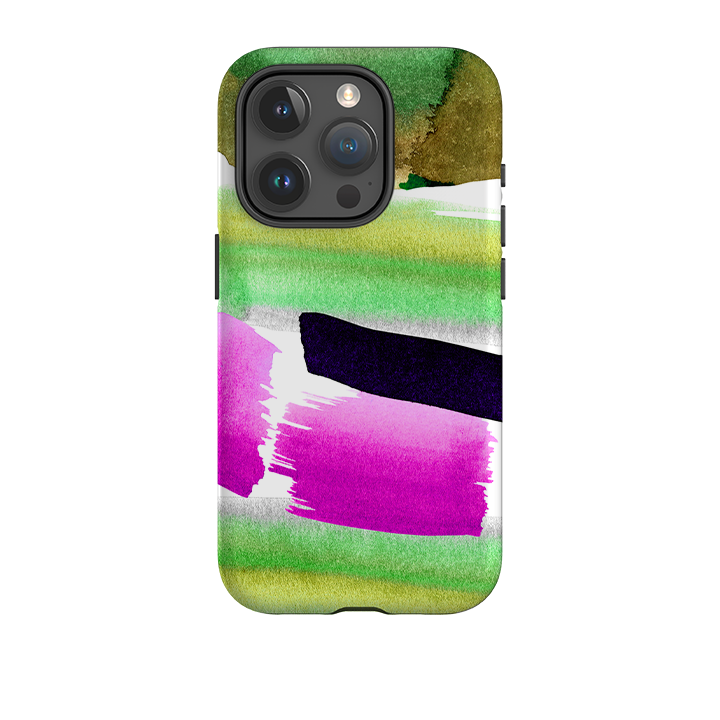 iPhone Tough Case - Garden Painting By Kitty Joseph