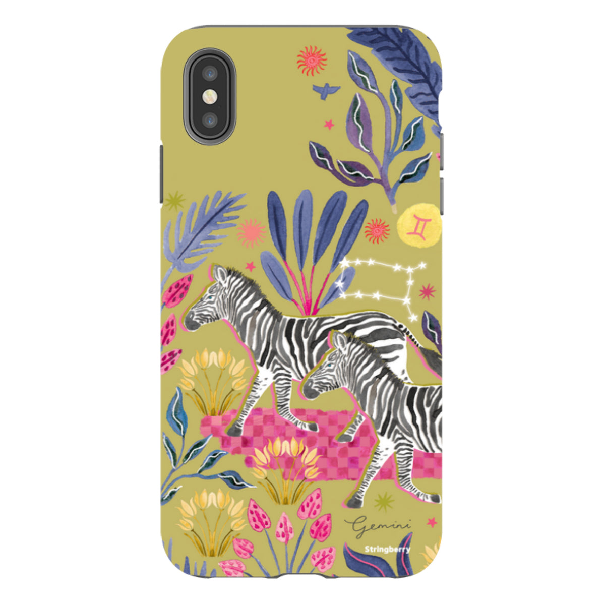 iPhone Tough Case - Gemini By Emma Frances Grant