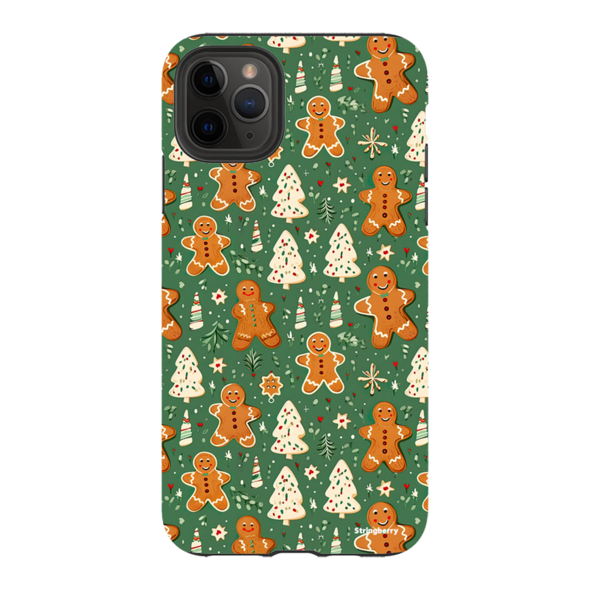 iPhone Tough Case - Ginger Bread Xmas II