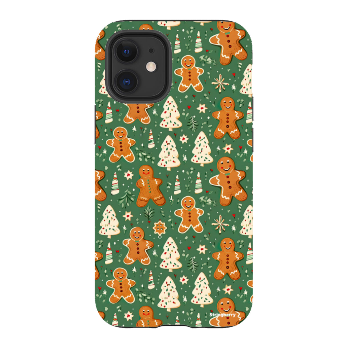 iPhone Tough Case - Ginger Bread Xmas II