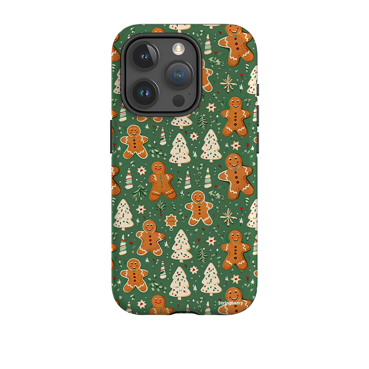 iPhone Tough Case - Ginger Bread Xmas II
