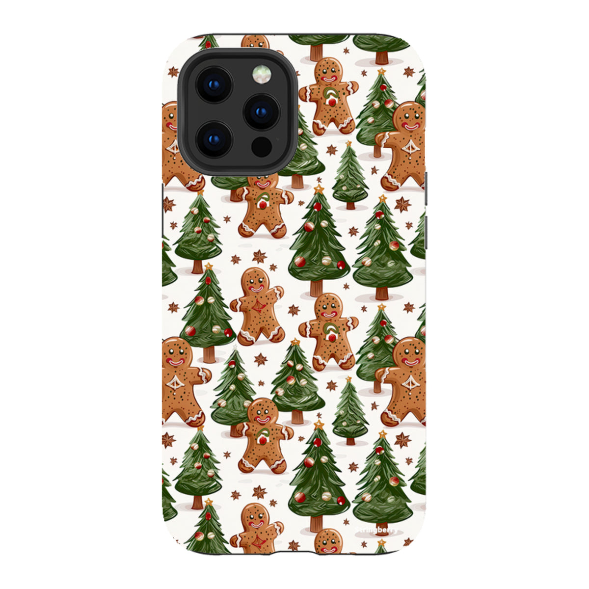 iPhone Tough Case - Ginger Bread Xmas III