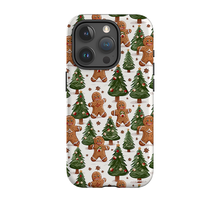 iPhone Tough Case - Ginger Bread Xmas III