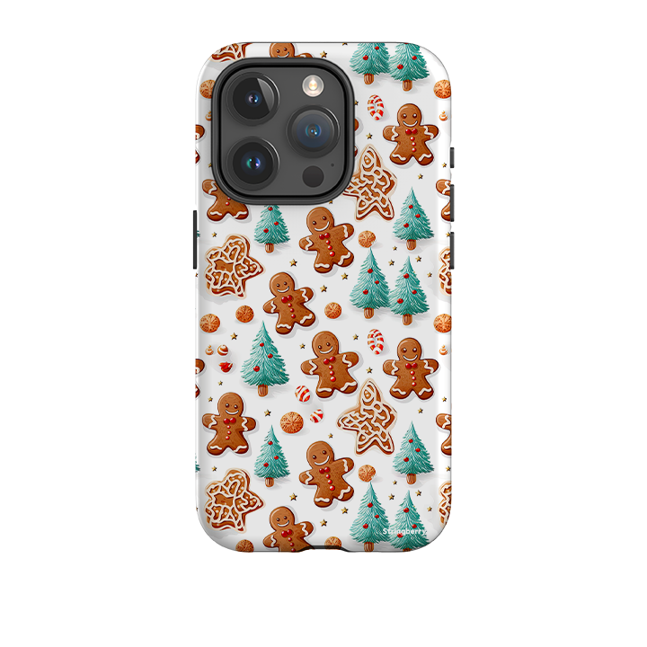 iPhone Tough Case - Ginger Bread Xmas