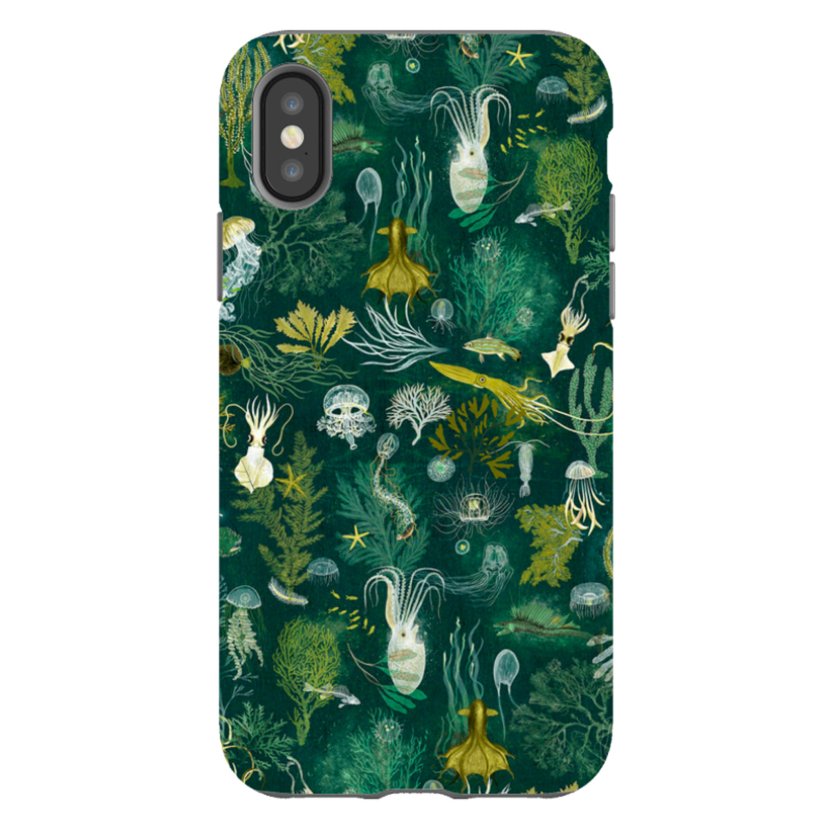 iPhone Tough Case - Gingko Pea By Katherine Quinn