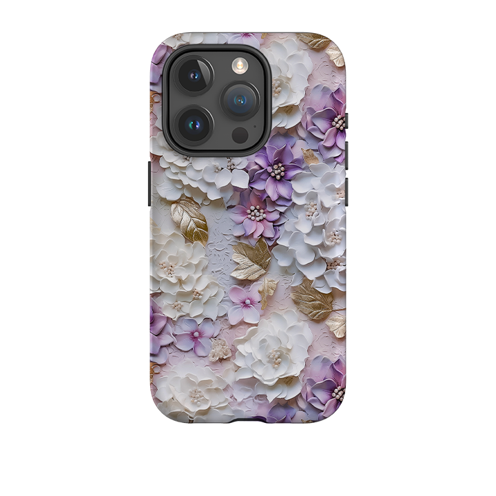 iPhone Tough Case -Gold & Mauve II