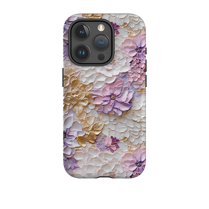 iPhone Tough Case -Gold & Mauve