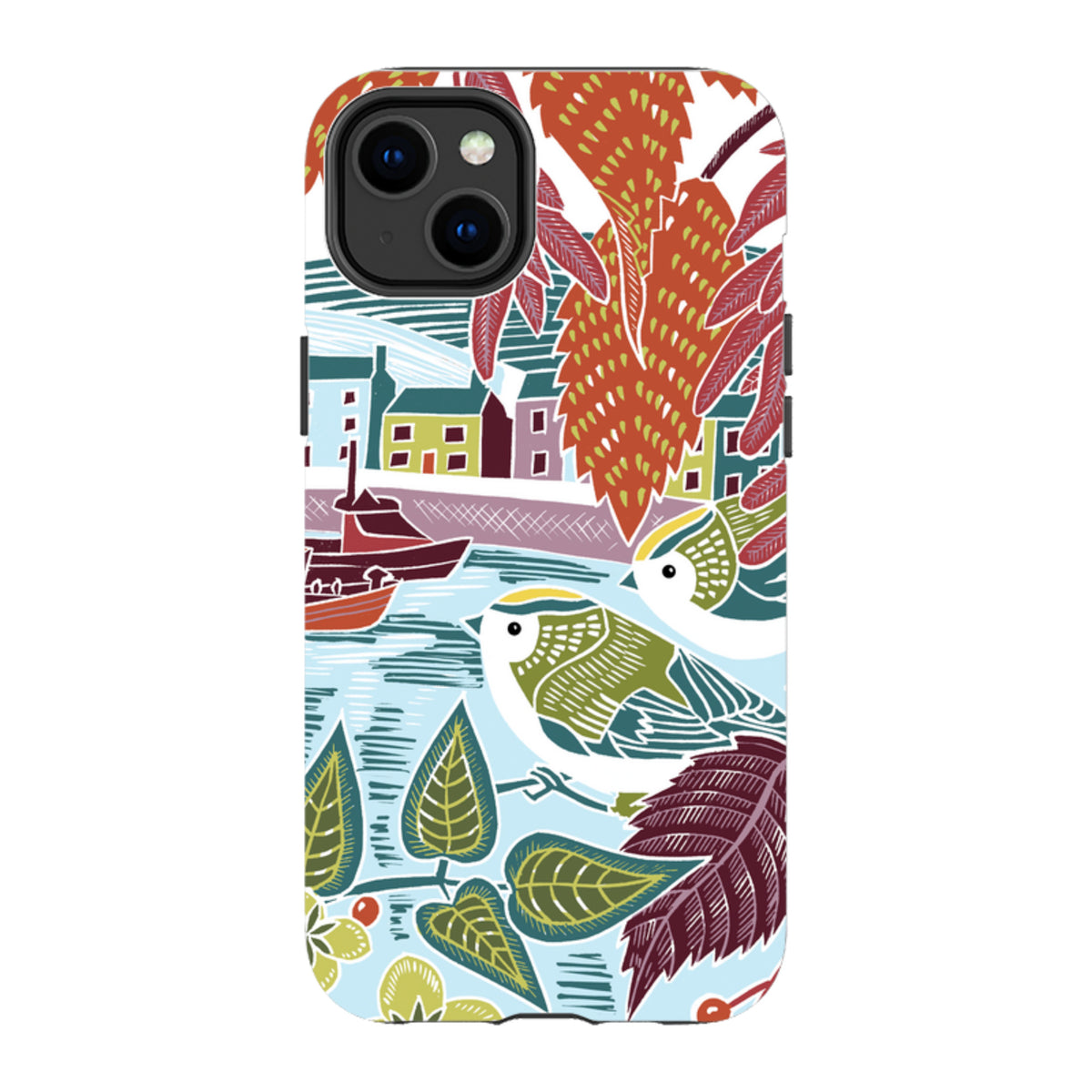 iPhone Tough Case - Goldcrests Harbour By Kate Heiss