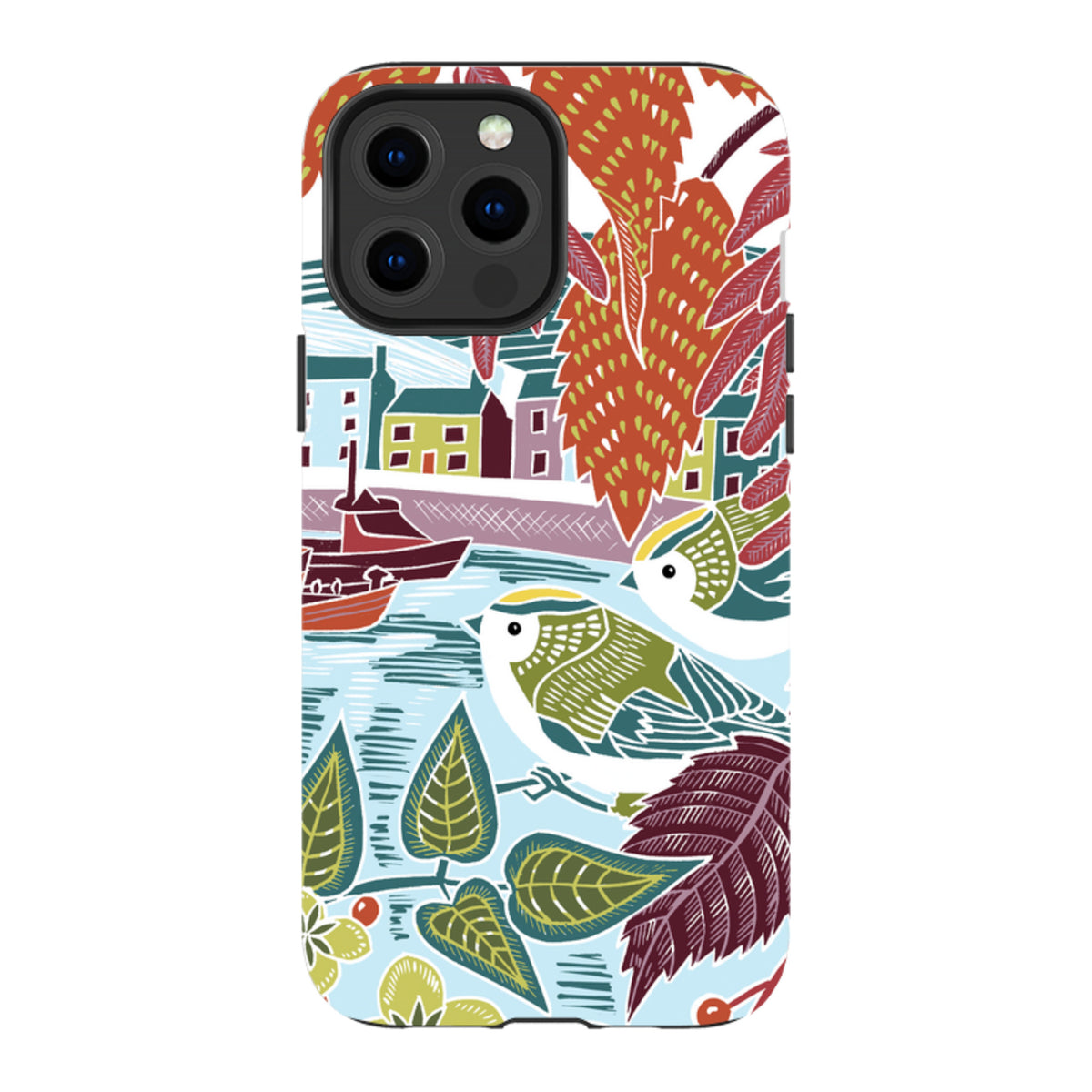 iPhone Tough Case - Goldcrests Harbour By Kate Heiss