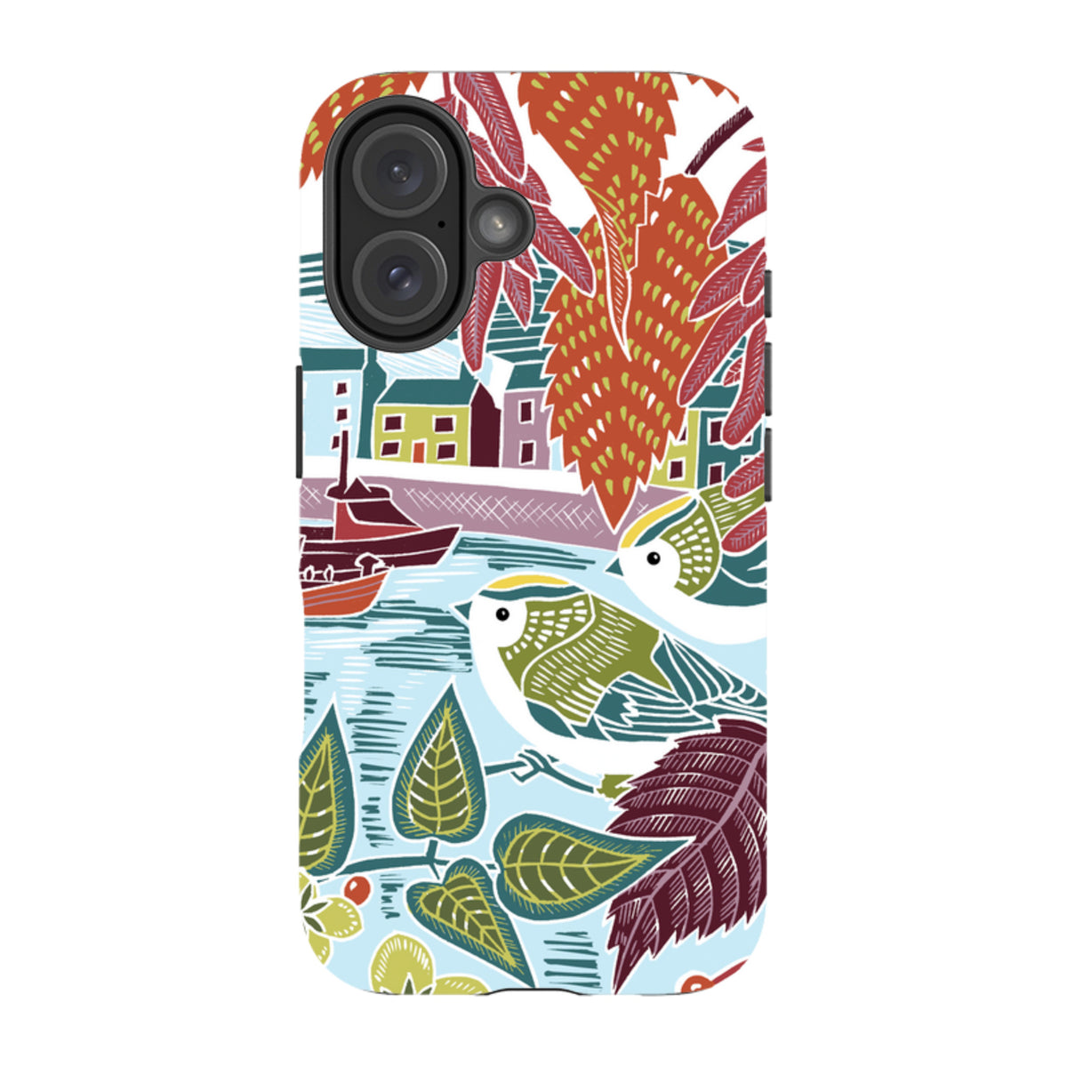 iPhone Tough Case - Goldcrests Harbour By Kate Heiss