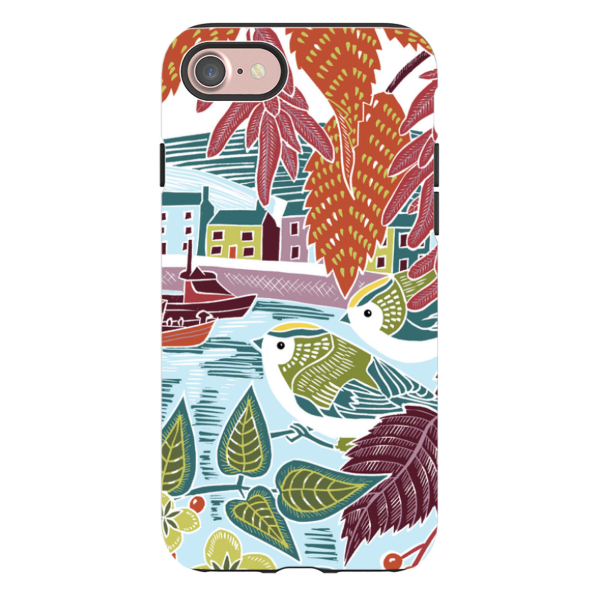 iPhone Tough Case - Goldcrests Harbour By Kate Heiss