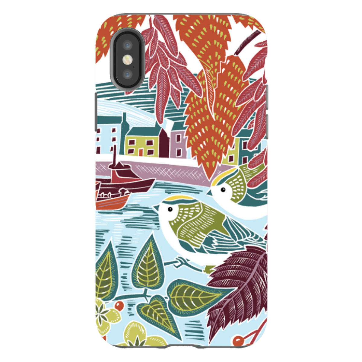 iPhone Tough Case - Goldcrests Harbour By Kate Heiss