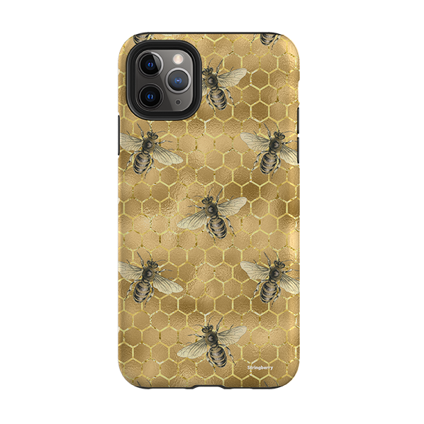 iPhone Tough Case - Golden Bees