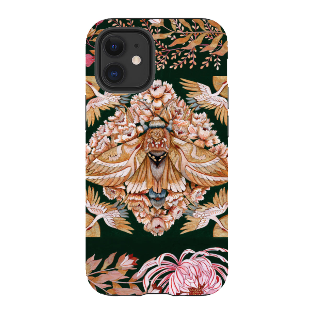 iPhone Tough Case - Golden Moth By Maria Matos