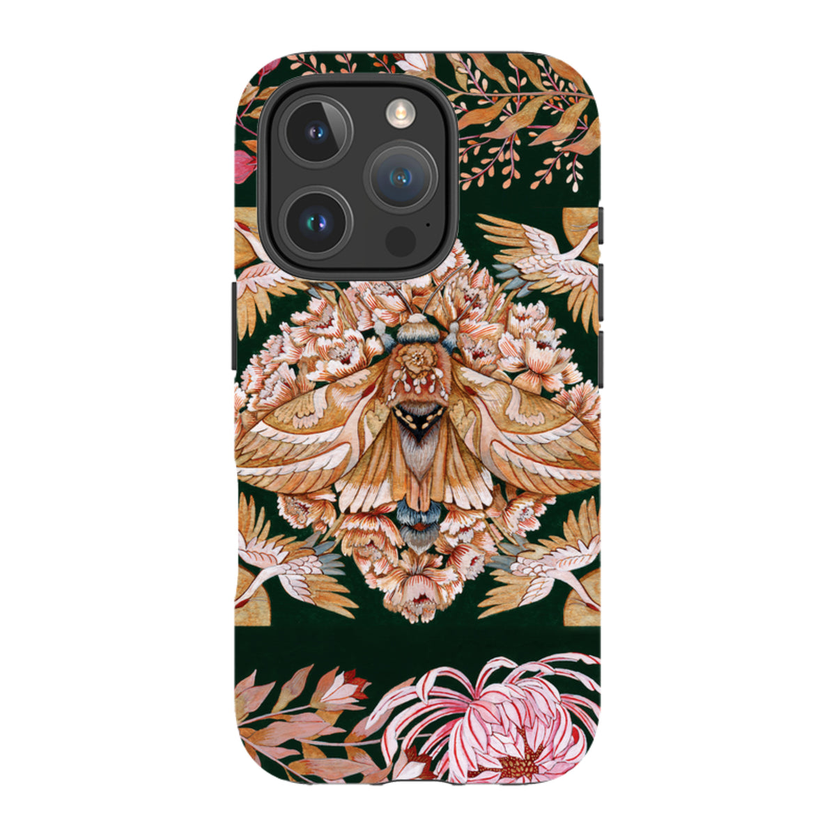 iPhone Tough Case - Golden Moth By Maria Matos
