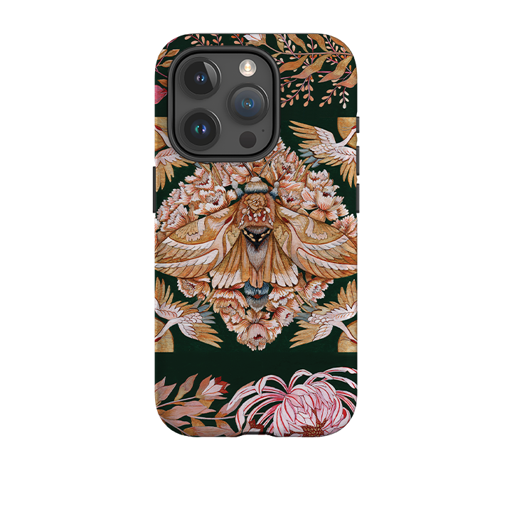 iPhone Tough Case - Golden Moth By Maria Matos