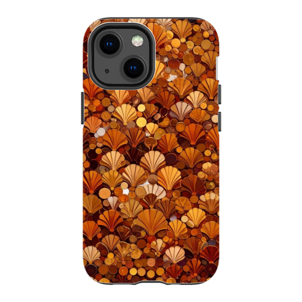 iPhone Tough Case - Golden Shells