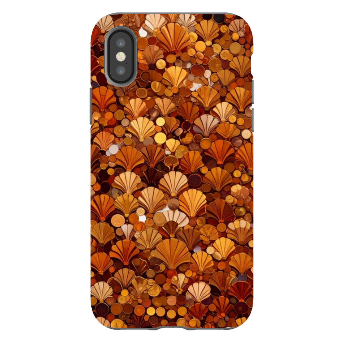 iPhone Tough Case - Golden Shells