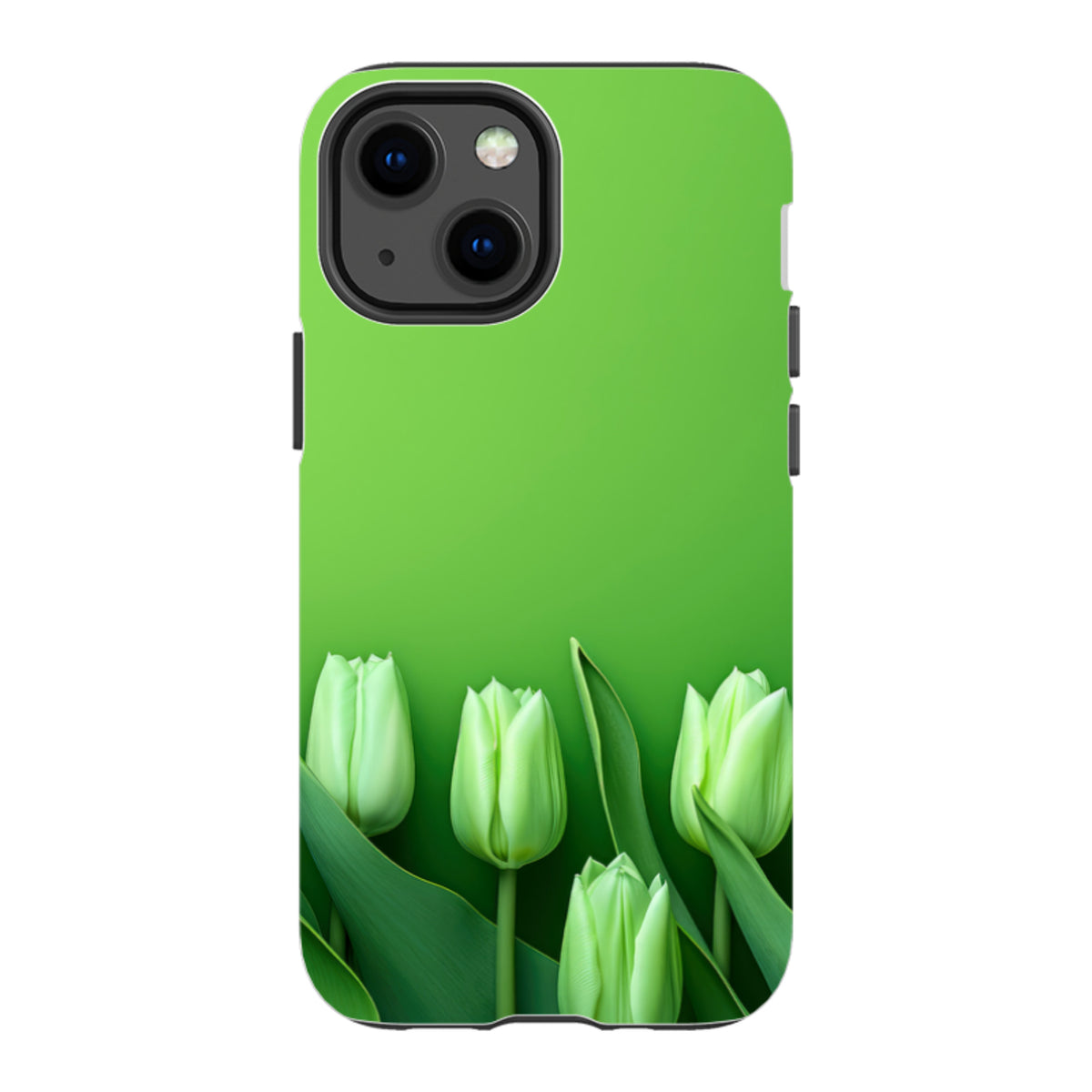 iPhone Tough Case -Green Floral