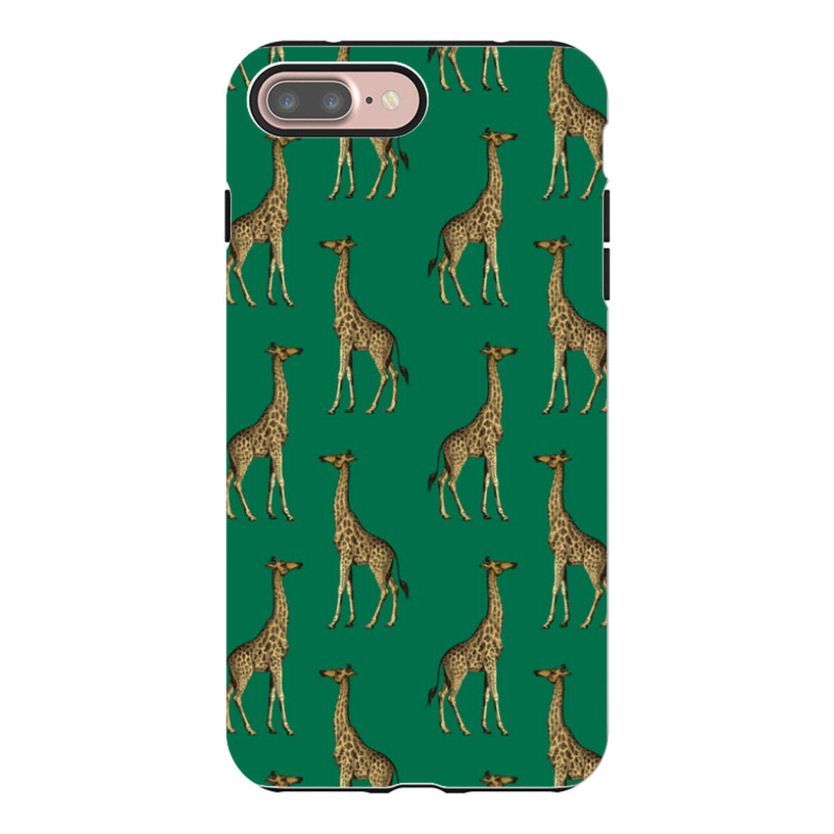 iPhone Tough Case - Green Giraffe