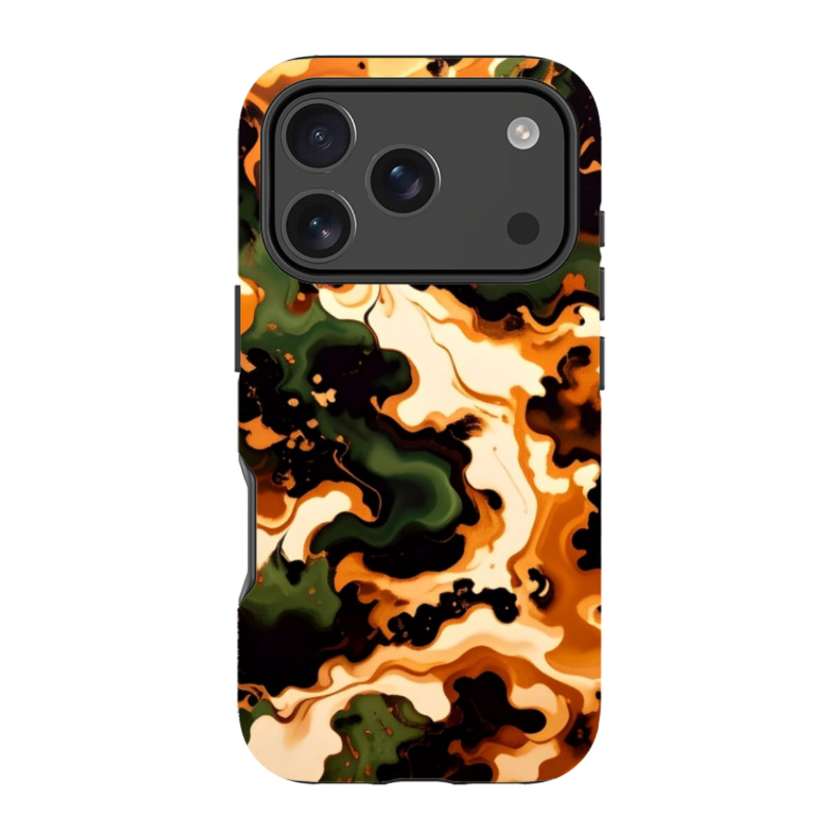 iPhone Tough Case - Green Marble