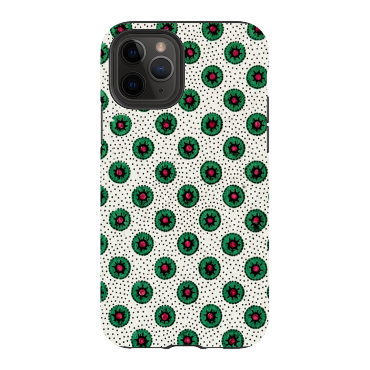 iPhone Tough Case - Green Medallion