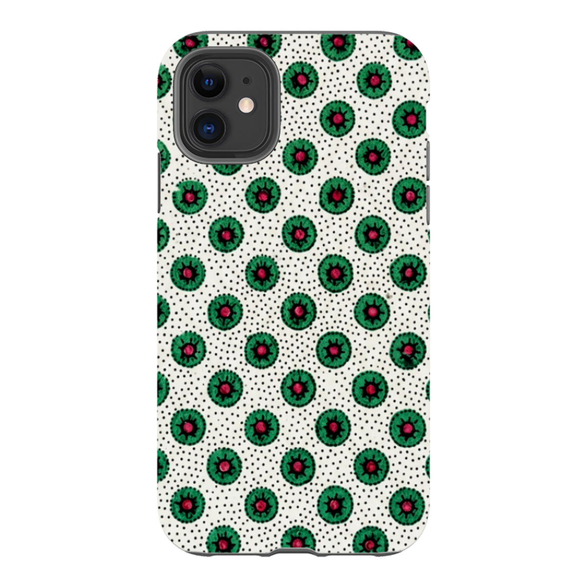 iPhone Tough Case - Green Medallion