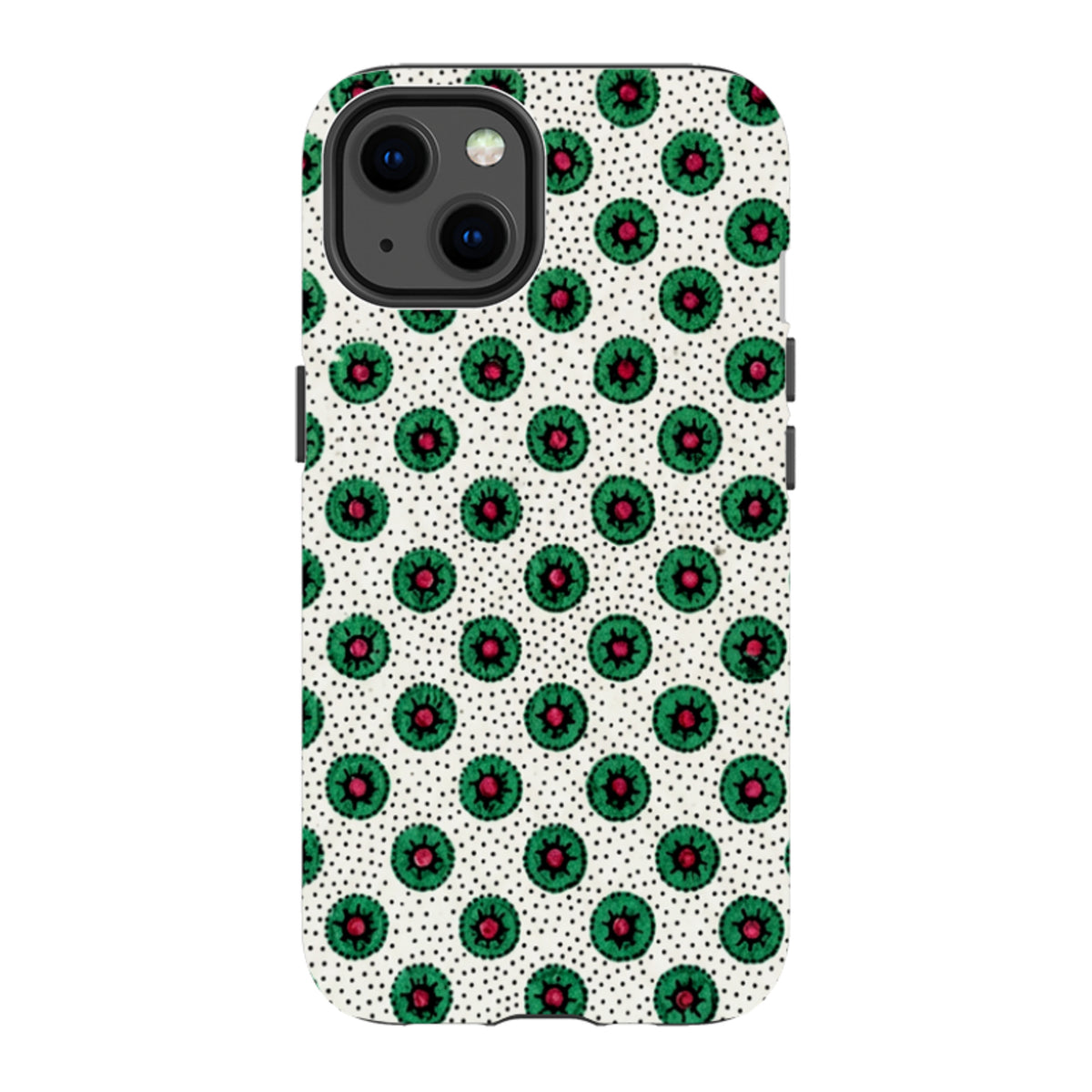 iPhone Tough Case - Green Medallion