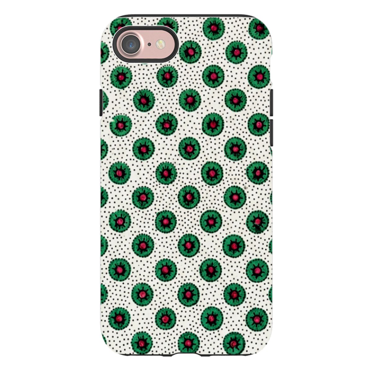 iPhone Tough Case - Green Medallion