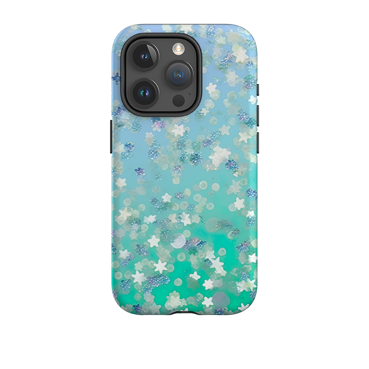 iPhone Tough Case - Green Stars