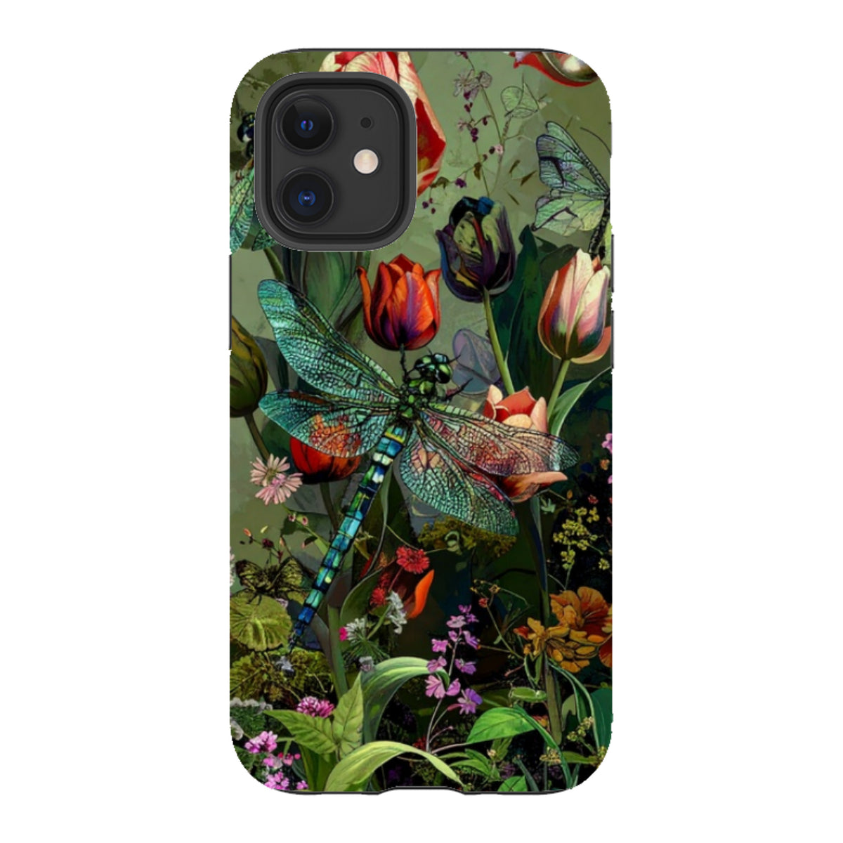 iPhone Tough Case - Green Vyne Dragonfly
